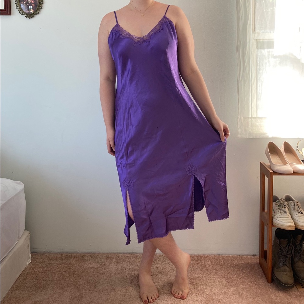 Midi slip dress